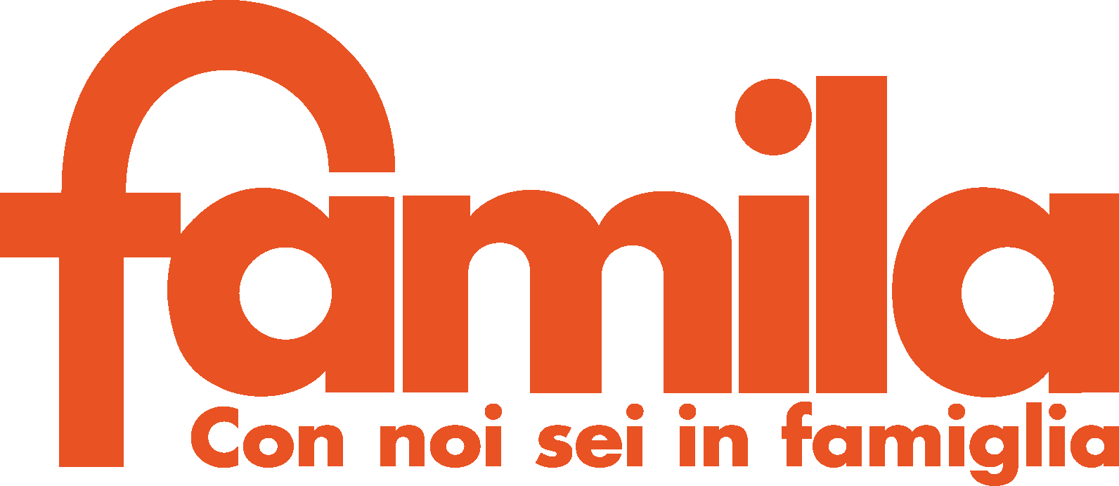 Famila con noi sei in famiglia